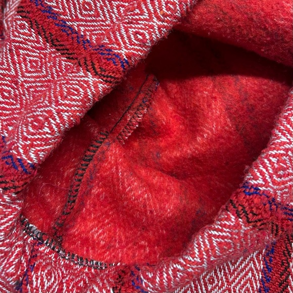 Orizaba Original Red Hippie Baja Jacket Men’s XS or Youth XL - Picture 9 of 9